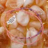 Colier Coral roz sfere si discuri fatetate 2-3mm cu Turmalina roz si Ametist 3mm, imagine 4