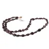Colier Granat sfere 3mm si oval neuniform 6-9mm, imagine 2