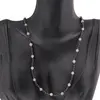 Colier Granat sfere si Cuart roz sfere fatetate, 3-4mm, imagine 3