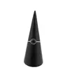 Inel din argint 925, model subtire cu cristal natural rotund - Iolith masura 61, imagine 2