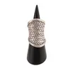 Inel din argint 925, statement cu model impletit si design curbat - masura 62, imagine 2