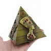 Piramida cu inscriptii egiptene alama - 8,5cm, imagine 6