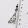 Accesoriu pandantiv din argint 925, model ciucuri impletiti cu terminatie ghinda filigran - 5,5cm, imagine 3
