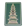 Card Feng Shui din plastic cu pagoda invataturii 2025