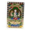 Card Feng Shui din metal Bodhisattva al Compasiunii Avalokiteshvara