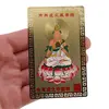 Card Feng Shui din metal protectie pentru zodia Tigru, imagine 2