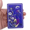 Card feng shui din plastic cu paun pentru protectia averii 2025, imagine 2