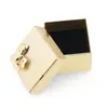 Cutie pentru cadou patrata aurie, 5x5cm, imagine 2