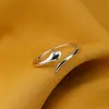 Inel din argint 925, model reglabil in forma de sarpe incolacit, imagine 4