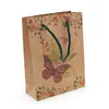 Punga pentru cadou maro diverse modele, 20x15cm, imagine 3