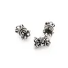 Accesoriu din Argint 925, model floare gravata, set 3 buc - 7,6x6,5mm, imagine 2