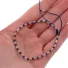 Bratara pe nod culisant Lapis Lazuli A+ discuri fatetate, 3mm, imagine 3