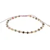 Bratara pe nod culisant Turmalina multicolora A+ discuri fatetate, 3mm, imagine 2