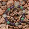 Gradina interioara,Bratara cristale naturale 8mm, imagine 3