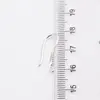Accesoriu din Argint 925, agatatoare pentru cercei cu model plat, o pereche - 19,5x9mm, imagine 4