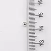 Accesoriu din Argint 925, bumb rotund, set 10 buc - 1,6x2mm, imagine 4