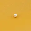 Accesoriu din Argint 925, bumb rotund, set 10 buc - 2,5x3mm, imagine 3