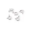 Accesoriu din Argint 925, inchizatoare rotunda, set 5 buc - 6,7x1,5mm, imagine 2