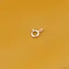 Accesoriu din Argint 925, inchizatoare rotunda, set 5 buc - 6,7x1,5mm, imagine 3