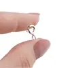 Accesoriu din Argint 925, inchizatoare rotunda, set 5 buc - 6,7x1,5mm, imagine 5