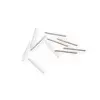 Accesoriu din Argint 925, tija pentru cercei cu surub, set 10 buc - 11x0,8mm