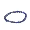 Bratara pe elastic Lapis Lazuli sfere, 6mm, imagine 2