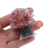 Copac din rasina cu spartura Coral rosu, 5cm, imagine 3