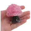 Copac din rasina cu spartura Cuart roz, 5cm, imagine 3