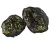 Geoda cuart de Maroc, medie - 5-6cm, verde cu roz