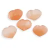 Selenit orange inima, 4-5cm