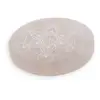 Selenit rotund gravat Cubul lui Metatron - 10cm, imagine 2