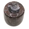 Vas slefuit din mix fosile cilindric mic - 6cm, imagine 2