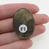 Cabochon Labradorit fatetat 37x26x7,5mm F1, imagine 2
