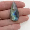 Cabochon Labradorit fatetat 40x18x7mm F2
