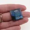 Cabochon Labradorit fatetat 24x24x5,5mm F16