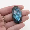 Cabochon Labradorit fatetat 43x25x8,5mm F93