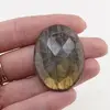 Cabochon Labradorit fatetat 41x30x6,5mm F109