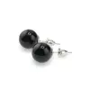 Cercei cu surub Onix sfere, 10mm, imagine 2