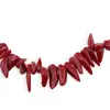 Colier Coral rosu sfere 7mm si freeform 16-30mm, imagine 2