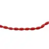 Colier Coral rosu tuburi 8mm, imagine 2