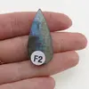 Cabochon Labradorit fatetat 40x18x7mm F2, imagine 2