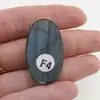 Cabochon Labradorit fatetat 37x20x8,5mm F4, imagine 2