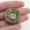 Cabochon Labradorit fatetat 32x32x8,5mm F6, imagine 2