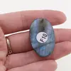 Cabochon Labradorit fatetat 36x22x8,5mm F10, imagine 2