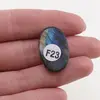 Cabochon Labradorit fatetat 27x17x6mm F23, imagine 2
