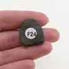 Cabochon Labradorit fatetat 23x21x7mm F24, imagine 2
