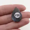 Cabochon Labradorit fatetat 27x19x7,5mm F30, imagine 2