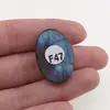 Cabochon Labradorit fatetat 29x20x6,5mm F47, imagine 2