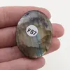 Cabochon Labradorit fatetat 42x32x9mm F67, imagine 2