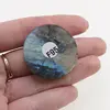 Cabochon Labradorit fatetat 34x34x8,5mm F95, imagine 2